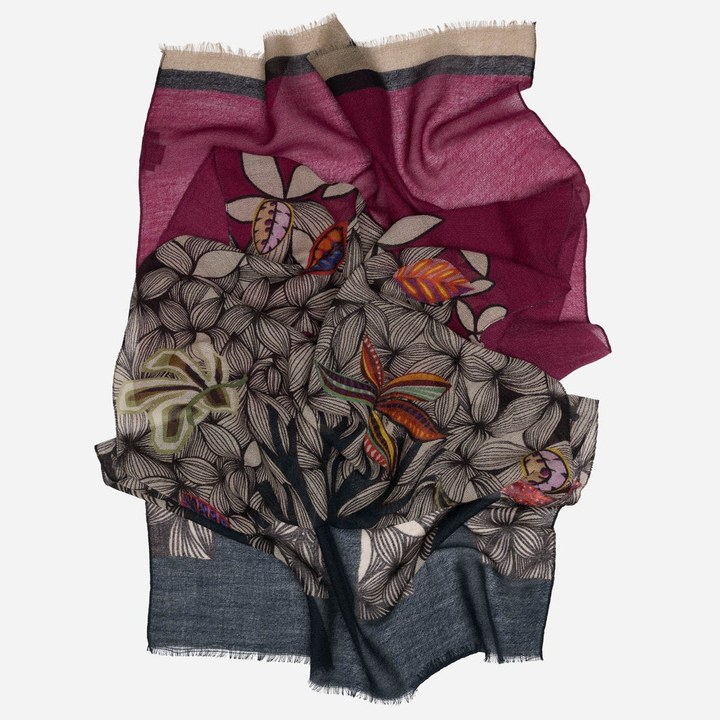 Bosco - Wool Scarf - Raspberry - My Men's Shop