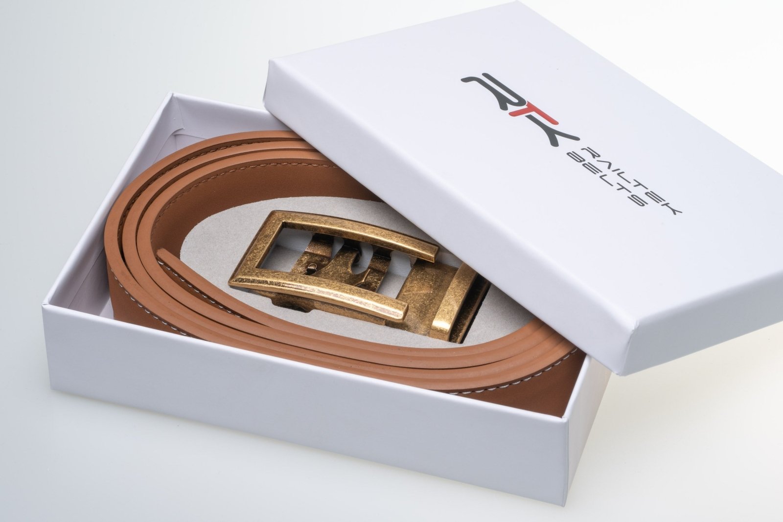 Traditional Open - Bronze Railtek™ Belt Buckle - My Men's Shop