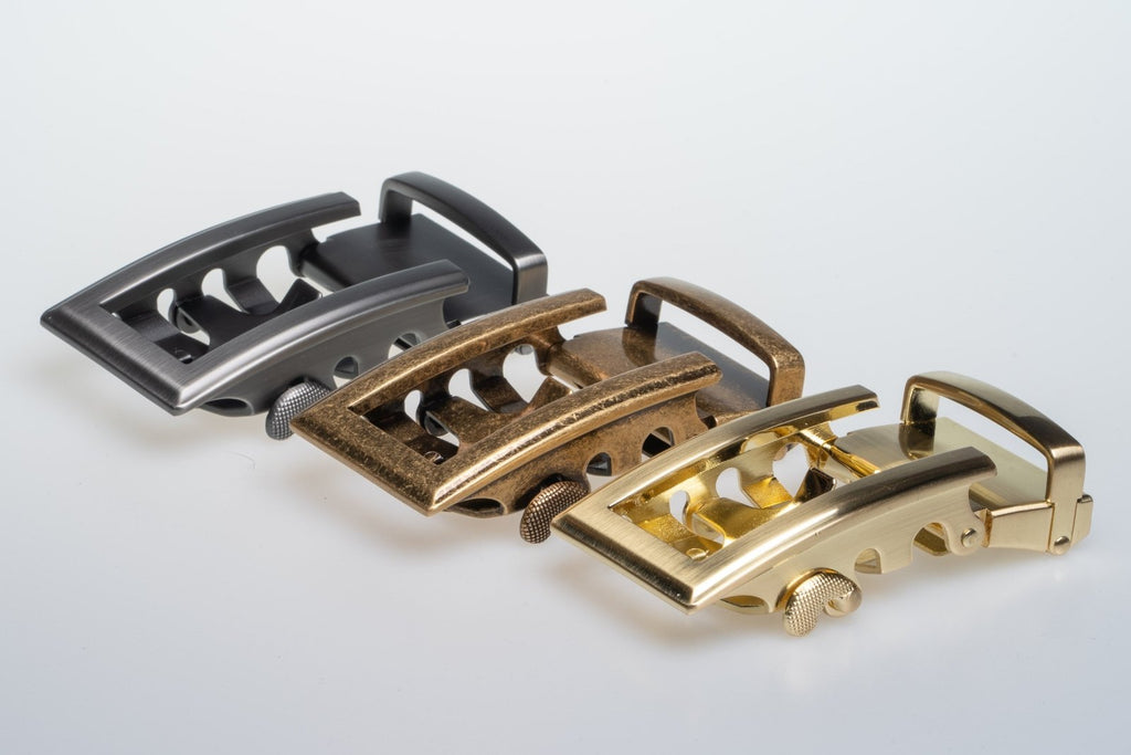 Traditional Open - Gunmetal Railtek™ Belt Buckle - My Men's Shop