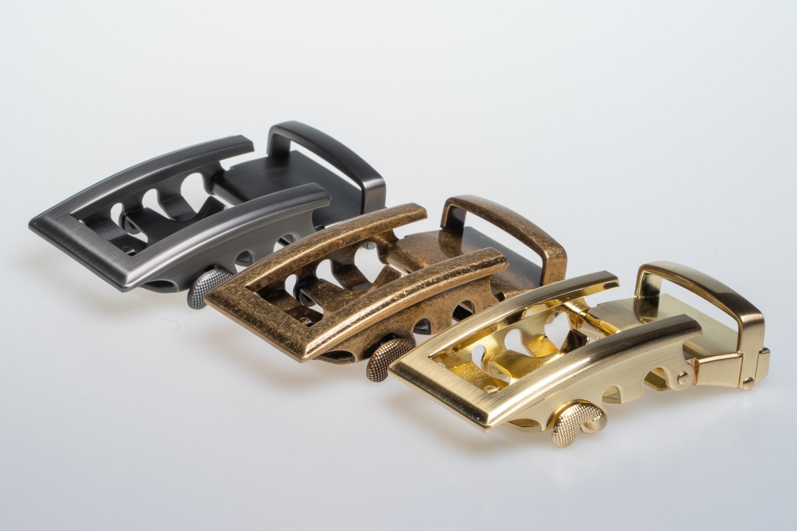Traditional Open - Gunmetal Railtek™ Belt Buckle - My Men's Shop