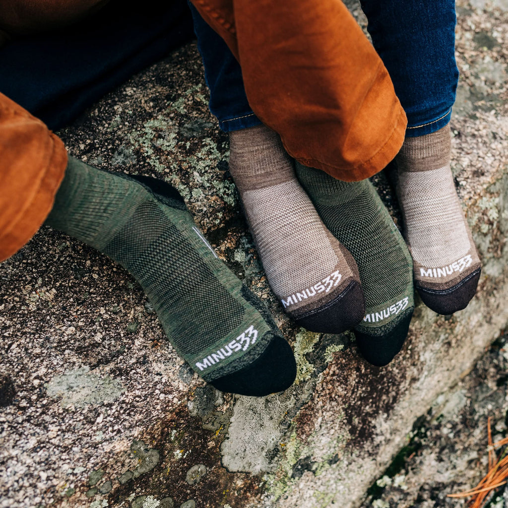 Microweight Cushion - Mini Crew Wool Socks Mountain Heritage