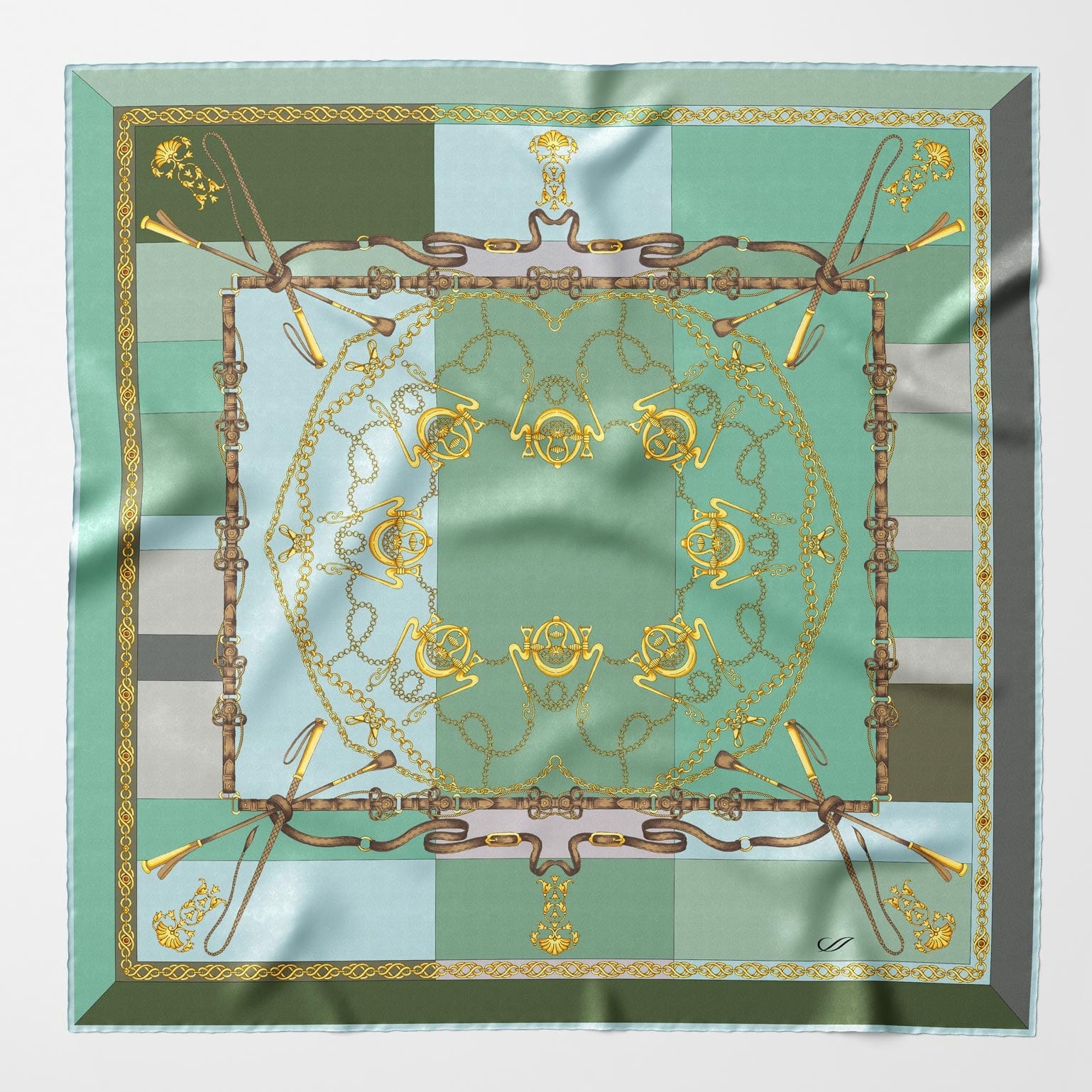 Gabriella - Silk Foulard - Laurel - My Men's Shop