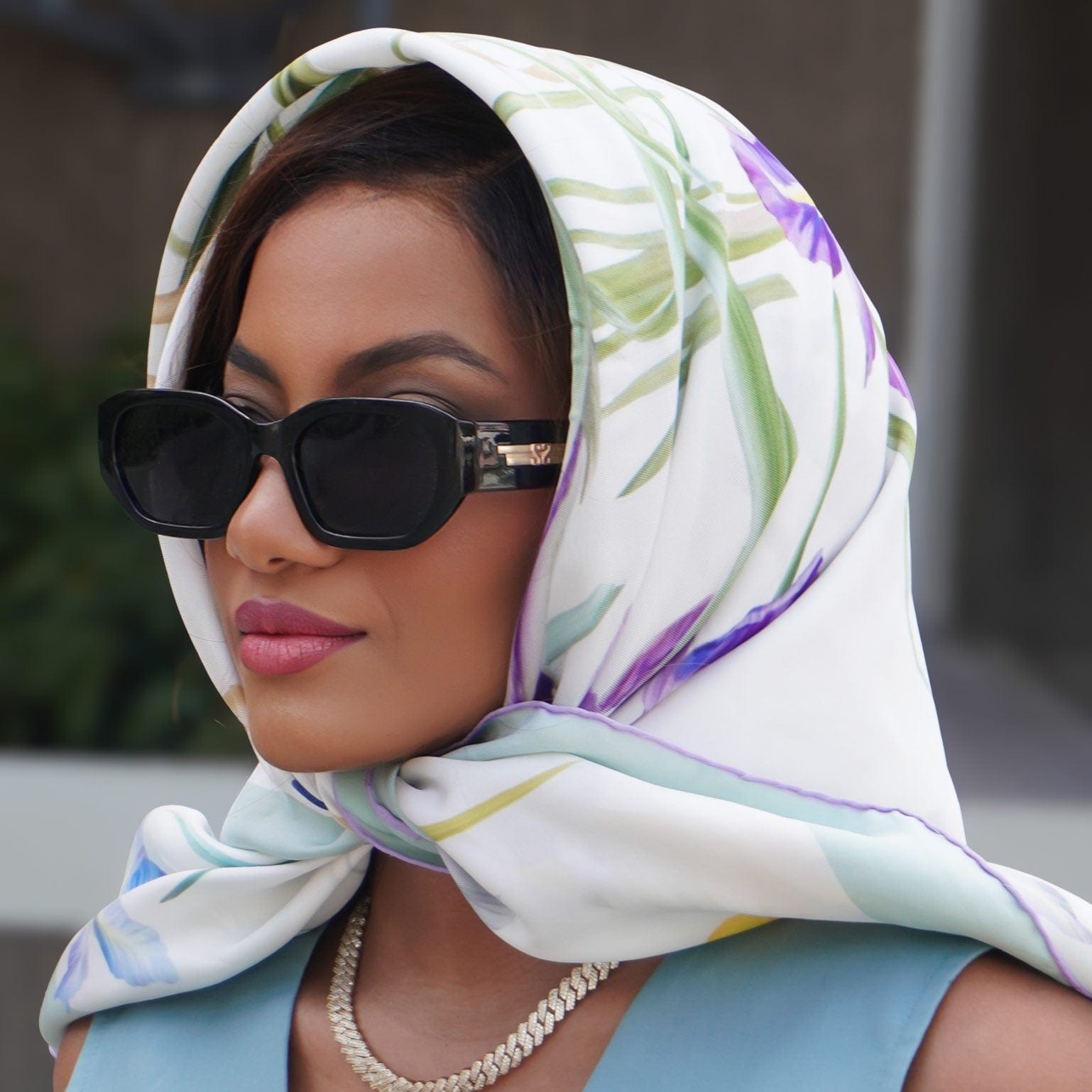 Susanna - Silk Foulard - Mint - My Men's Shop
